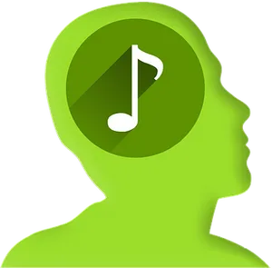 Music Thinking Icon