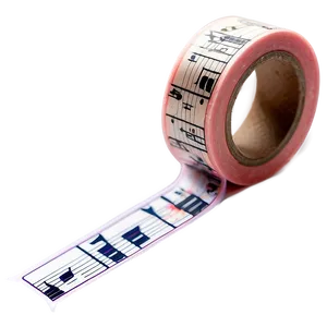 Music Washi Tape Aesthetic PNG Prl79 PNG