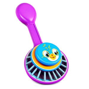 Musical Baby Rattle PNG 7