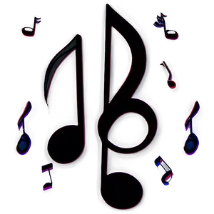 Musical Note Flat Design Png 59 PNG image