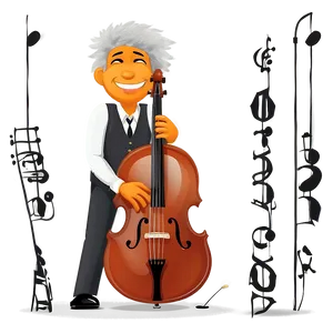 Musician And Band Cartoon Character PNG Bxg PNG