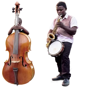 Musicians Playing PNG 66