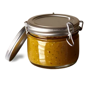 Mustard Jar PNG Tkm