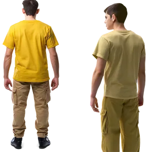 Mustard Yellow Blank Shirt PNG 73 PNG