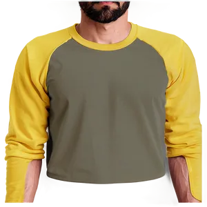 Mustard Yellow Blank Shirt PNG Oic48 PNG