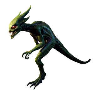 Mutant Alien Creature PNG Hgv