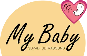 My Baby3 D4 D Ultrasound Logo PNG