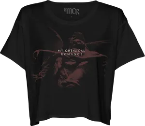 My Chemical Romance Black T Shirt PNG image
