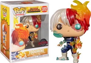 My Hero Academia Todoroki Funko Pop PNG image