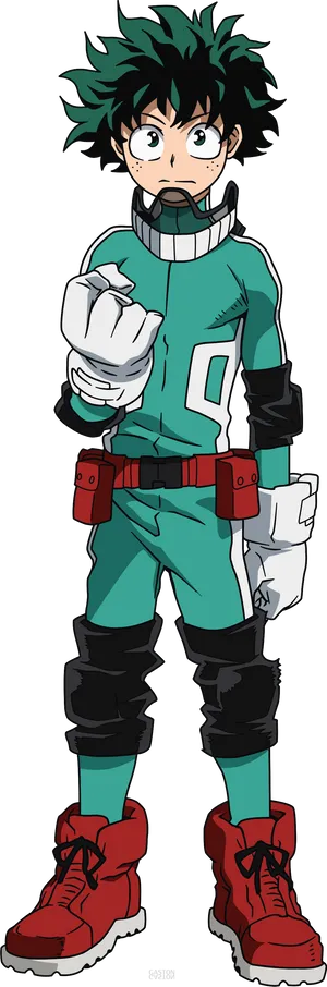 My Hero Academia Young Heroin Costume PNG image