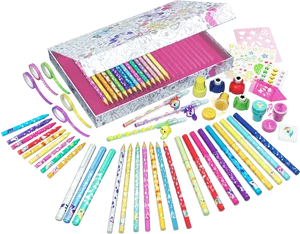 My Little Pony Art Supplies Set PNG