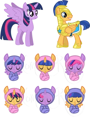 My Little Pony Characters Collection PNG
