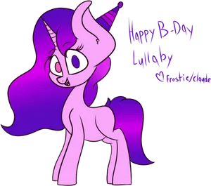 My Little Pony Happy Birthday Lullaby PNG image