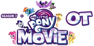 My Little Pony Movie Season7 Promotion PNG image