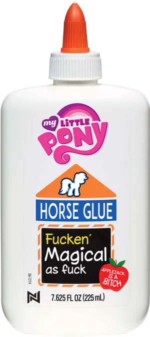 My Little Pony Parody Glue Bottle PNG