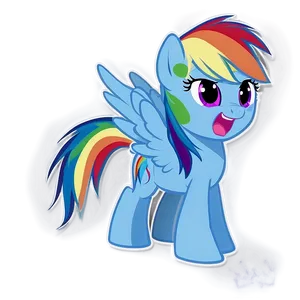 My Little Pony Rainbow Dash Png 05062024 PNG image