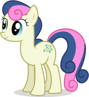 My Little Pony Yellow Character PNG image