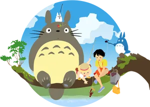 My_ Neighbor_ Totoro_ Characters PNG image