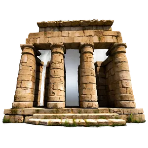 Mysterious Ancient Ruins Picture Png Nqf PNG image