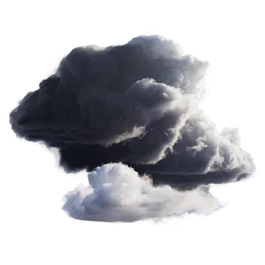 Mysterious Black Clouds PNG Bbb