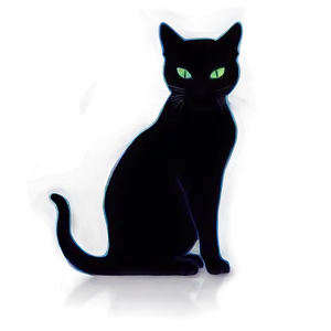 Mysterious Cat Silhouette Png Fnk PNG image