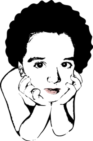 Mysterious Girlin Darkness