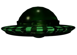 Mysterious_ Green_ U F O