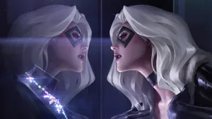 Mysterious_ Heroine_ Reflection PNG image