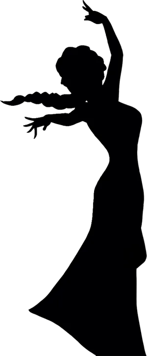 Mysterious Human Silhouette PNG image