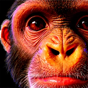 Mysterious Monkey Face PNG Ejc PNG