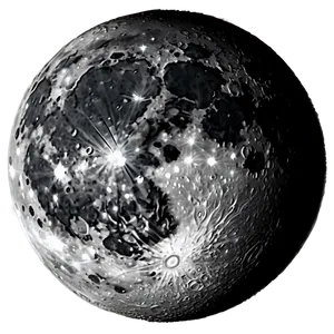 Mysterious Moon Dark Side PNG 50