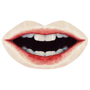 Mysterious Mouth Graphic PNG Aqu PNG