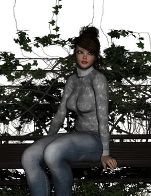 Mysterious Nighttime Park Visitor