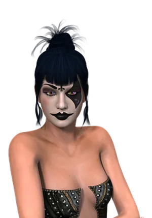 Mysterious_ Performer_ Face_ Paint