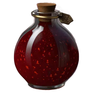 Mysterious Potion Bottle Png 79 PNG image