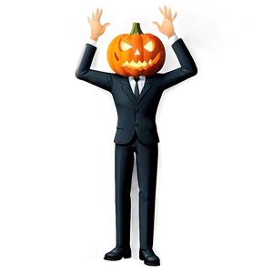 Mysterious Pumpkin Head Png 78 PNG image