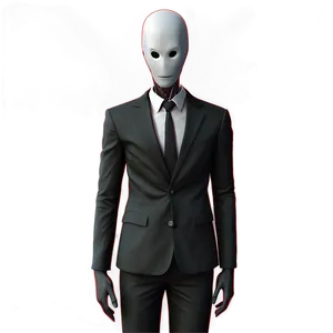 Mysterious Slender Man PNG 05252024