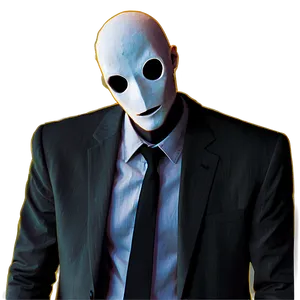 Mysterious Slender Man PNG Lsd