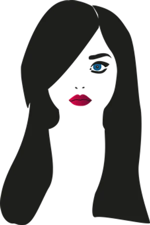 Mysterious Woman Silhouette