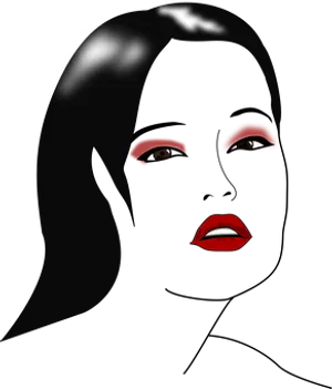 Mysterious Womanin Shadow