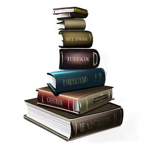 Mystery Books Stack Png Cqg PNG image