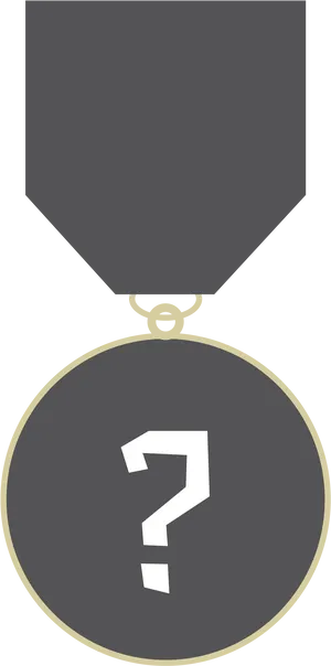 Mystery Medal Question Mark PNG image