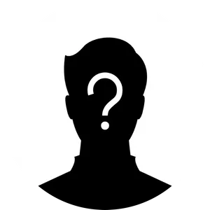 Mystery Person Question Mark Clipart PNG image