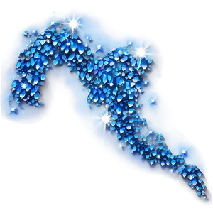Mystic Blue Sparkle PNG Gwm