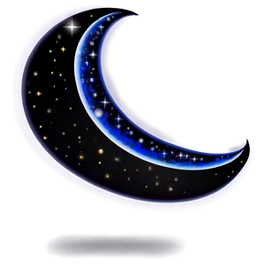 Mystic Crescent Moon PNG 74