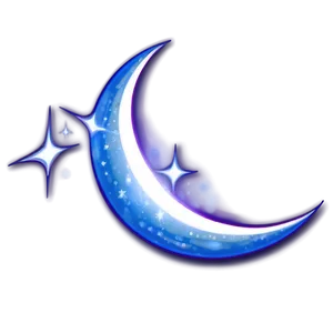 Mystic Crescent Moon PNG Fpd