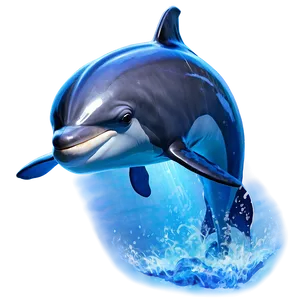 Mystic Dolphin Png 05062024 PNG image