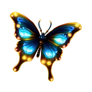 Mystic Firefly Butterfly PNG Qmk43 PNG