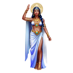 Mystic Goddess Illustration Png 24 PNG image