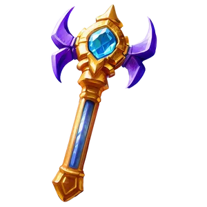 Mystic Power Scepter PNG Jrl68 PNG